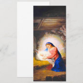 キリストの降誕 招待状 (正面/裏面)