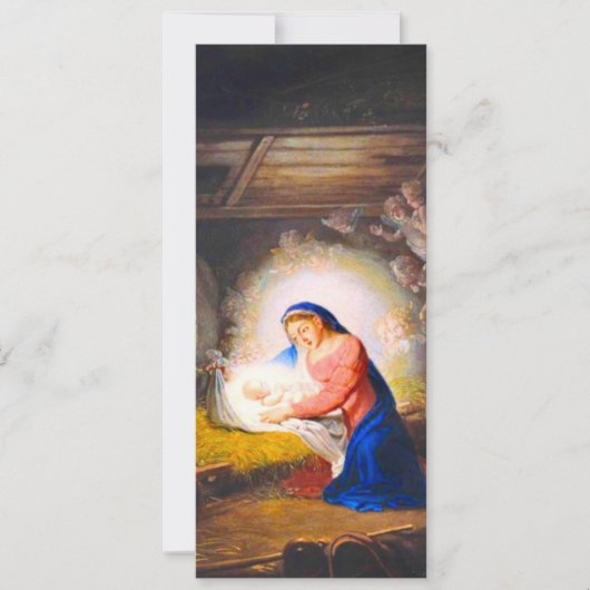 キリストの降誕 招待状 (正面)