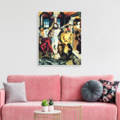 キリストの鞭打ち キャンバスプリント (インサイチュ (リビング))