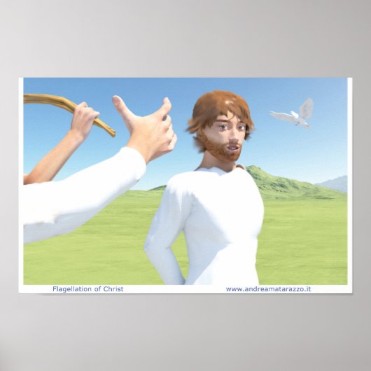 キリストの鞭打ち ポスター (正面)