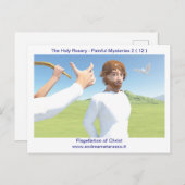キリストの鞭打ち ポストカード (正面/裏面)
