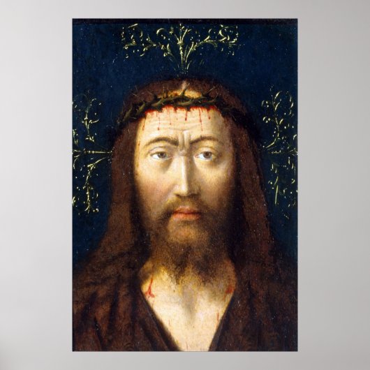 キリストの頭 – Petrous Christus - c1445 ポスター (正面)