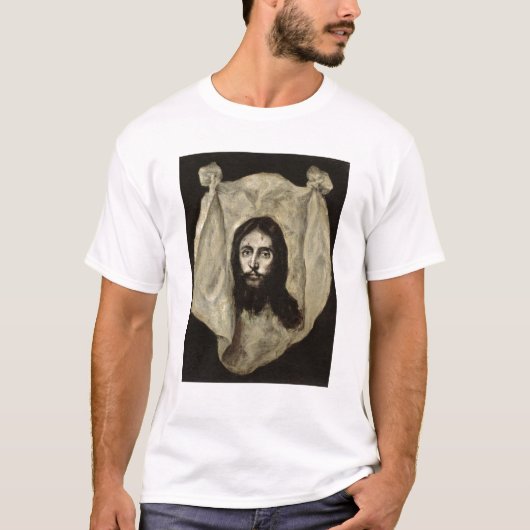 キリストの顔 Tシャツ (正面)
