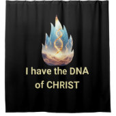 キリストのDNAを持っている シャワーカーテン (正面)