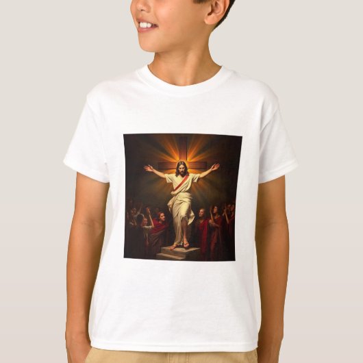 キリストはキッズティーシャツ Tシャツ (正面)