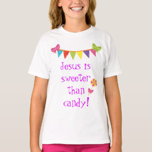 キリストはキャンディより甘い Tシャツ