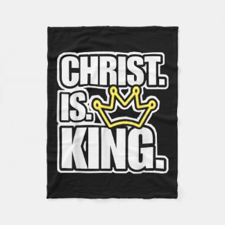 キリストはクリスチャンの人々にとって王冠イエスの恋人である フリースブランケット