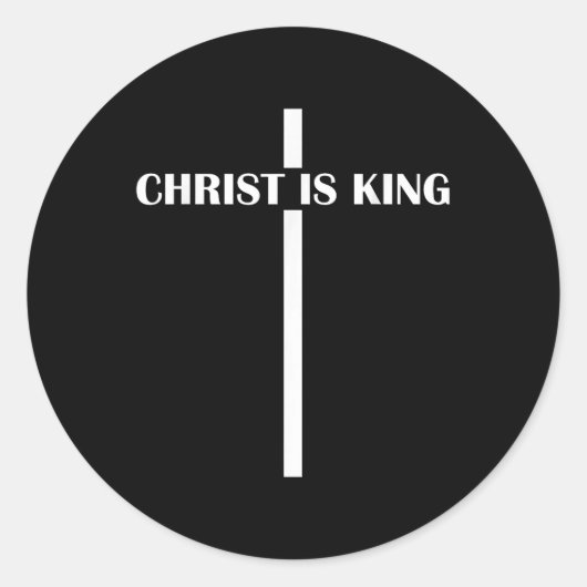 キリストはクリスチャンの信仰教会キリストはキ ラウンドシール (正面)