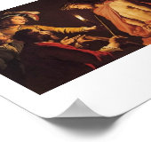 キリストはトーンと共に冠を頂いたc.1633-1639 ポスター (角)