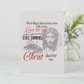 キリストはローマ人のために死んだ5:8 シーズンカード (スタンド正面)