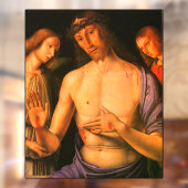 キリストは二つの天使に支えられジョバンニサンティ1490 ウィンドウサイン (シート2)