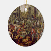 キリストは人々に表示しました セラミックオーナメント (左)