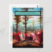 キリストは別れを告げる ポストカード (正面/裏面)