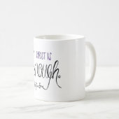 キリストは十分なコーヒー・マグです コーヒーマグカップ (正面右)