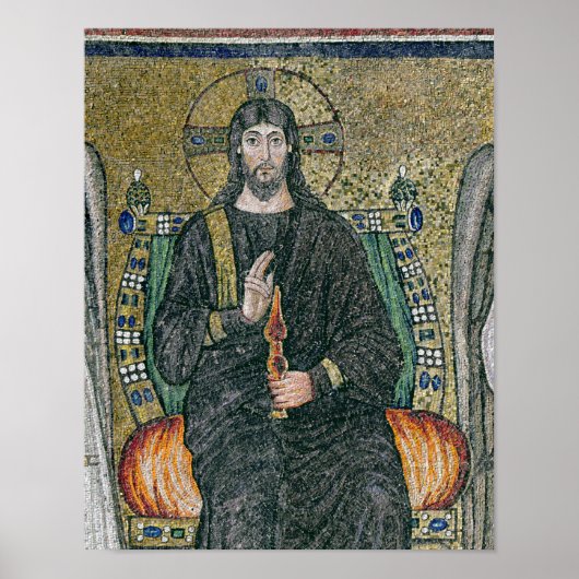 キリストは天使と共に即位した ポスター (正面)