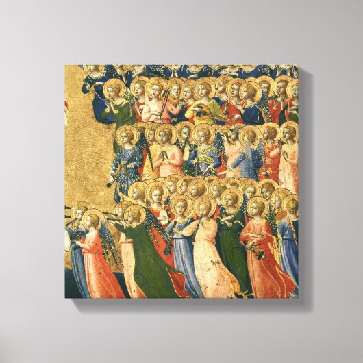 キリストは天国で栄光を受けた キャンバスプリント (正面)