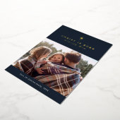 キリストは彼の生まれ宗教的な聖降誕祭を讃える 箔シーズンカード (回転した状態)