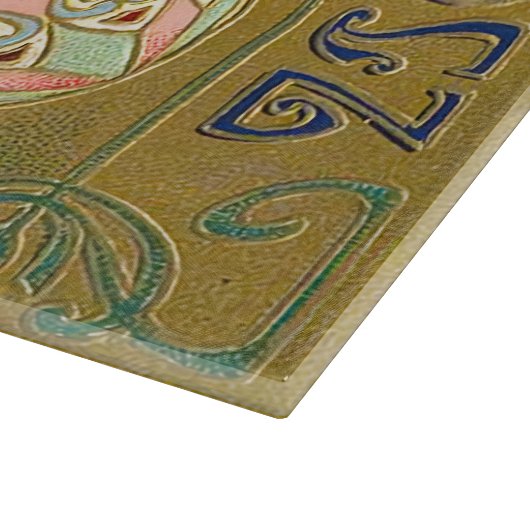 キリストは復活したヴィンテージロシアのイースター卵 カッティングボード (角)