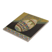 キリストは復活したヴィンテージロシアのイースター卵 タイル (側面)