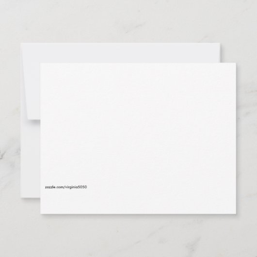 キリストは復活した、イースターのお祝い カード (裏面)