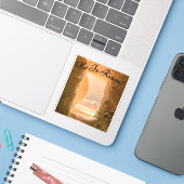 キリストは復活した イースター 復活の日 キリスト教 シール (ノートパソコンとiPhone)