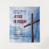 キリストは復活した イースター 教会 タペストリー (正面)