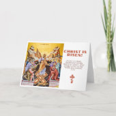 キリストは復活した! カード (正面)