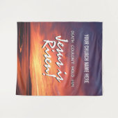 キリストは復活した キリスト教 教会 イースター タペストリー (正面(横))