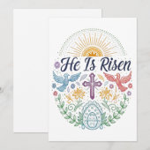 キリストは復活した シーズンカード (正面/裏面)