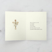 キリストは復活した」ピサンキーと正統のイースターカード シーズンカード (内部)