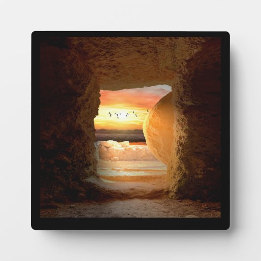 キリストは復活した フォトプラーク (正面)