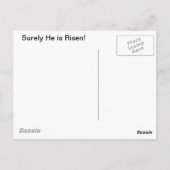 キリストは復活した、本当に復活した! ポストカード (裏面)