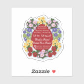 "キリストは復活した"赤い卵 シール (シート)