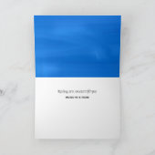 キリストは復活した！　Christos Anesti! キリストの復活！　青いカード カード (内部)