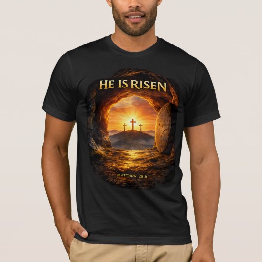 キリストは復活した Tシャツ (正面)