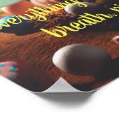 キリストは復活し、再臨I Eng&Esp Iポスター ポスター (角)