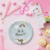 キリストは復活祭を起こした ペーパープレート (パーティー)