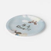 キリストは復活祭を起こした ペーパープレート (アングル)