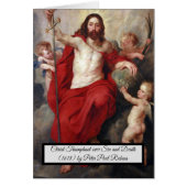 キリストは死を勝ち誇った (正面)