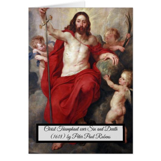 キリストは死を勝ち誇った (正面)