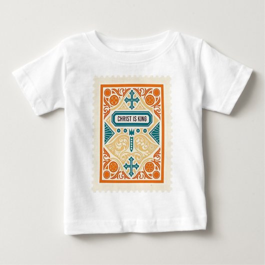 キリストは王 ベビーTシャツ (正面)