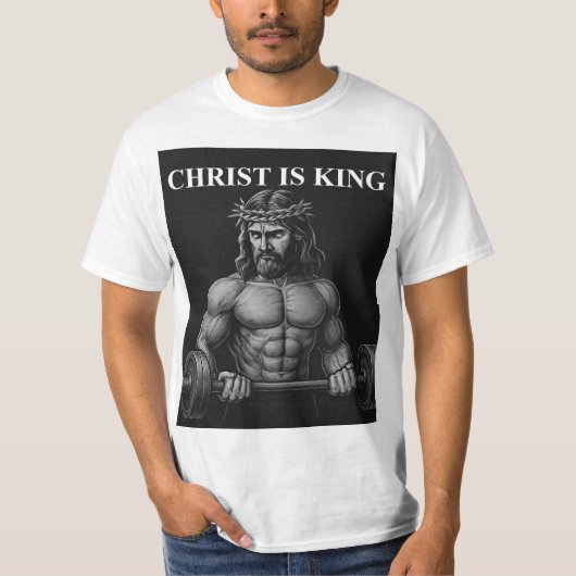 キリストは王 Tシャツ (正面)