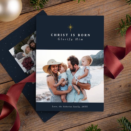 キリストは生まれ宗教的な聖降誕祭だ シーズンカード
