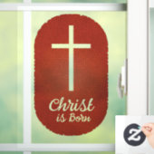 キリストは生まれ聖降誕祭だ ウィンドウサイン (ホーム)