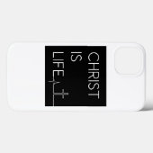 キリストは生命の心拍の線であり、十字架である Case-Mate iPhoneケース (裏面 (横))