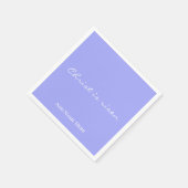 キリストは甦った | カスタム紫キリスト教復活祭 スタンダードカクテルナプキン (角)