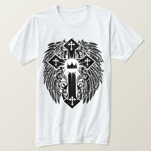 キリストは私たちの救世主 Tシャツ (デザイン正面)