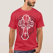 キリストは私たちの王であり救世主です Tシャツ (正面)