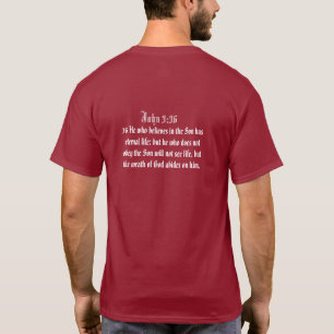 キリストは私の王-ジョンの3:36 -カスタマイズそれをです Tシャツ