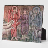 キリストは羊とヤギを分け、6cen フォトプラーク (側面)